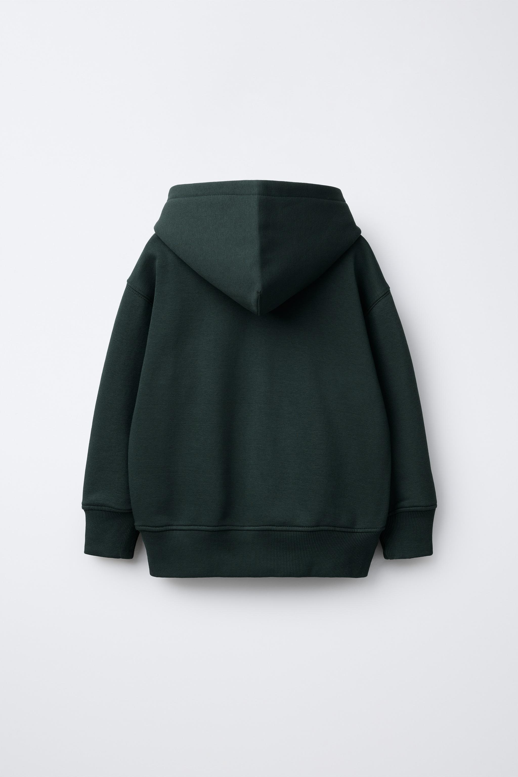 HOODIE SWEATSHIRT WITH TEXT